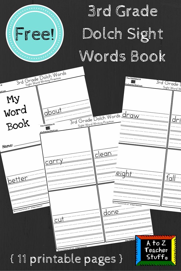 3rd Grade Dolch Sight Words