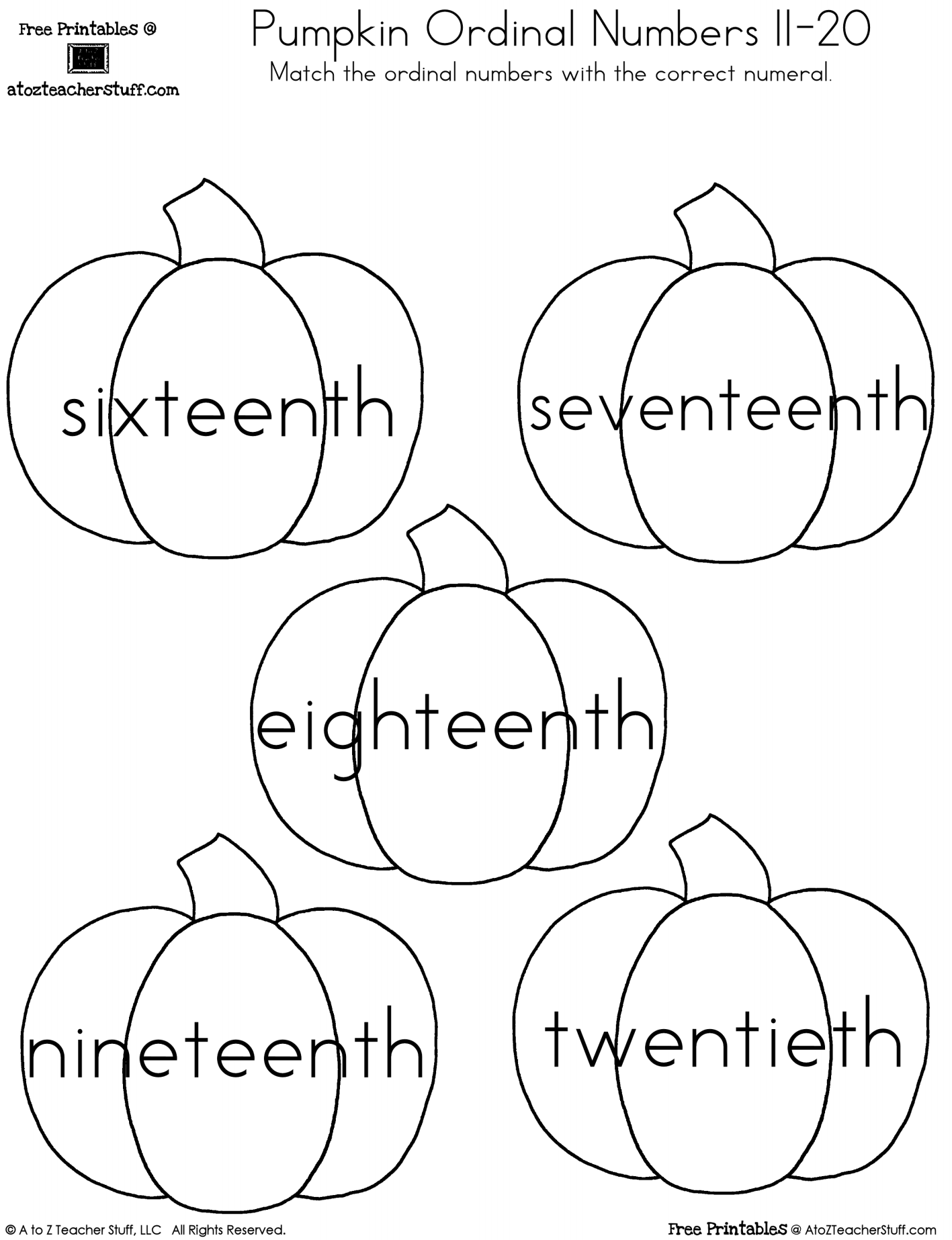 pumpkin-ordinal-numbers-teens