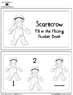 Scarecrow Counting Books Scarecrow Counting Books