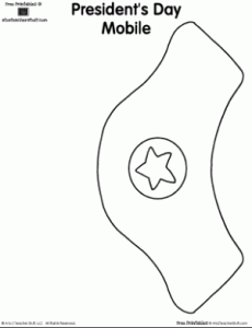 Presidents' Day Mobile Printables for Abraham Lincoln & George Washington Presidents' Day Mobile Printables for Abraham Lincoln & George Washington