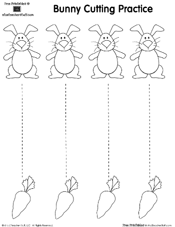 Bunny Cutting Practice Bunny Cutting Practice