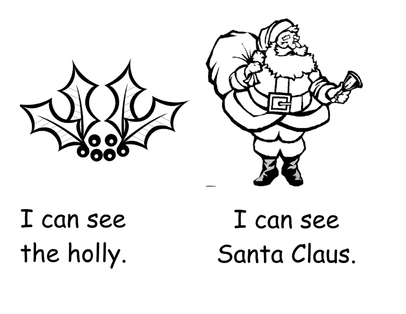 I Can See Christmas Printable Book - A to Z Teacher Stuff i-can-see-christmas-printable-book-a-to-z-teacher-stuff