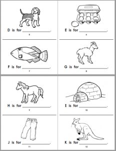 Printable Alphabet Book
