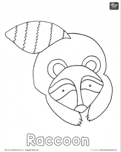 raccooncoloringpage
