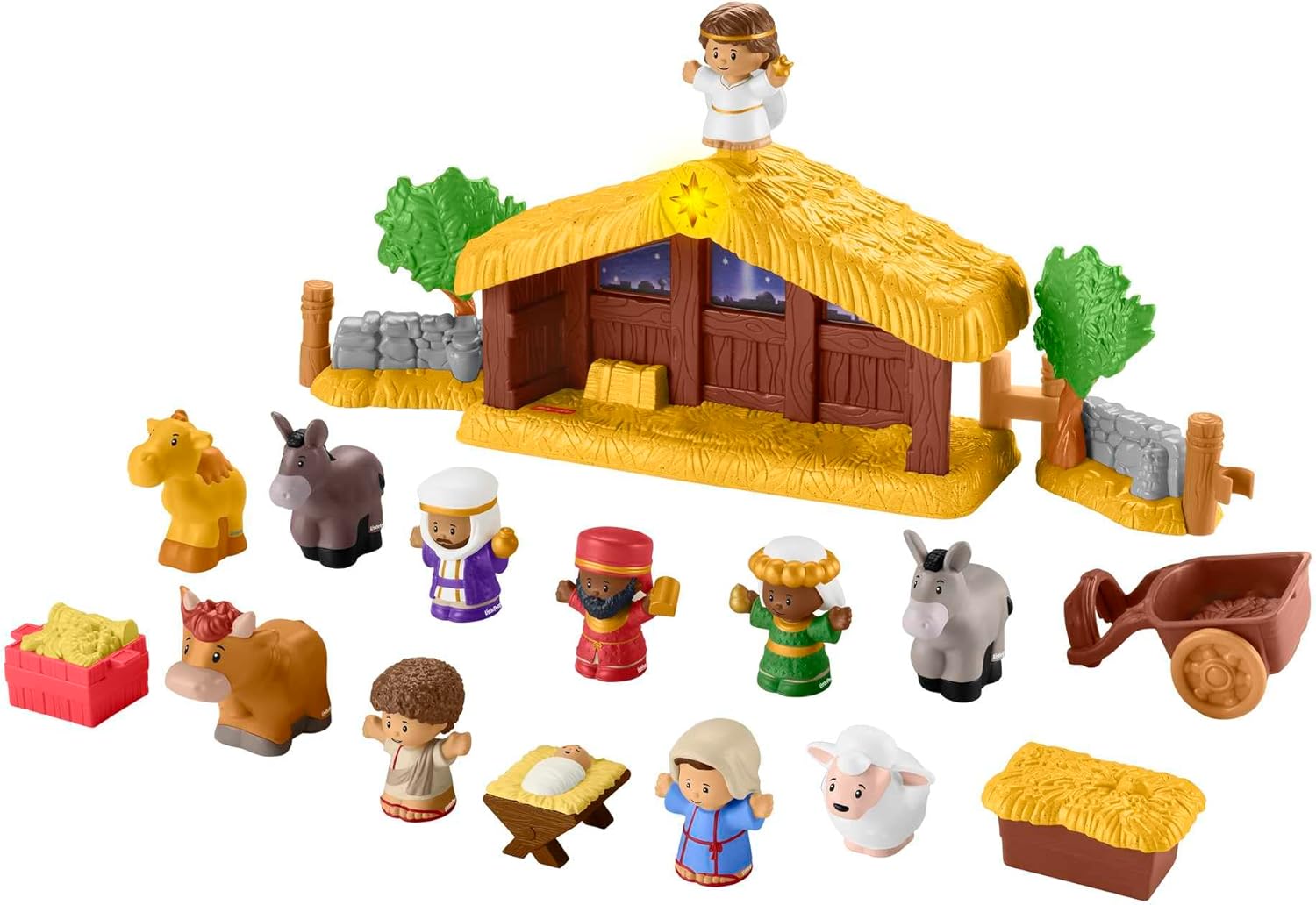 Fisher-Price Little People Toddler Toy Nativity Set